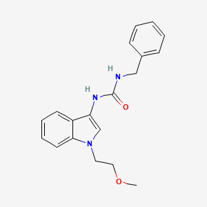 1-benzyl-3-(1-(2-methoxyethyl)-1H-indol-3-yl)urea