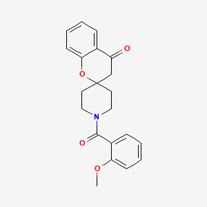 1'-(2-Methoxybenzoyl)spiro[chromane-2,4'-piperidine]-4-one