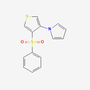 1-[4-(phenylsulfonyl)-3-thienyl]-1H-pyrrole