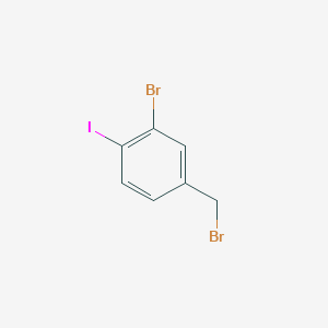 3-Bromo-4-iodobenzyl bromide