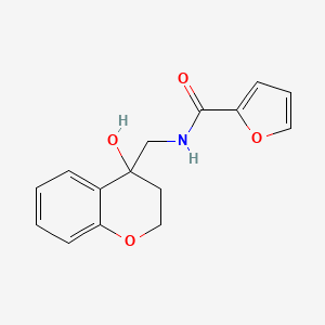 N-((4-hydroxychroman-4-yl)methyl)furan-2-carboxamide