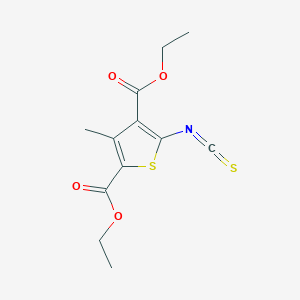 Diethyl 5-isothiocyanato-3-methylthiophene-2,4-dicarboxylate