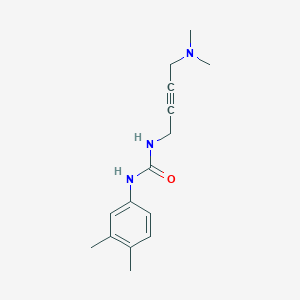 1-(4-(Dimethylamino)but-2-yn-1-yl)-3-(3,4-dimethylphenyl)urea