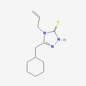 4-allyl-5-(cyclohexylmethyl)-4H-1,2,4-triazole-3-thiol