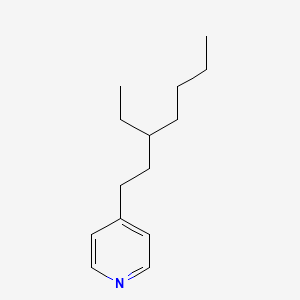 4-(3-Ethylheptyl)pyridine