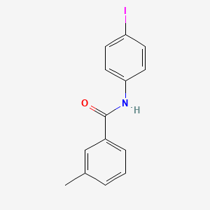 N-(4-iodophenyl)-3-methylbenzamide