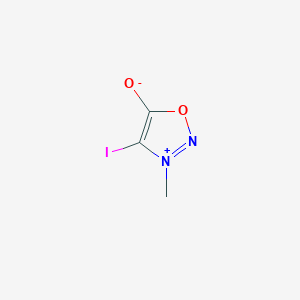 molecular formula C3H3IN2O2 B2569123 4-Iodo-3-methylsydnone CAS No. 201282-57-7