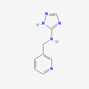 N-(3-pyridinylmethyl)-1H-1,2,4-triazol-3-amine