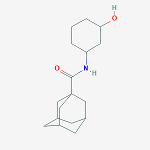 N-(3-hydroxycyclohexyl)adamantane-1-carboxamide