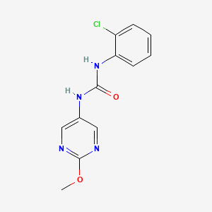 1-(2-Chlorophenyl)-3-(2-methoxypyrimidin-5-yl)urea