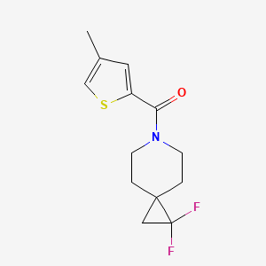 (1,1-Difluoro-6-azaspiro[2.5]octan-6-yl)(4-methylthiophen-2-yl)methanone