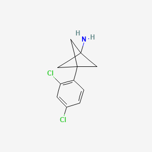 3-(2,4-Dichlorophenyl)bicyclo[1.1.1]pentan-1-amine