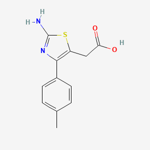 (2-Amino-4-p-tolyl-thiazol-5-yl)-acetic acid