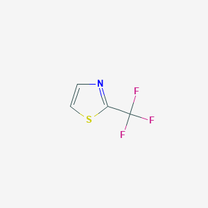molecular formula C4H2F3NS B2569442 2-(三氟甲基)-1,3-噻唑 CAS No. 1449334-50-2