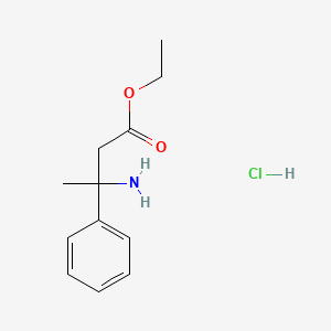 Ethyl 3-amino-3-phenylbutanoate hydrochloride