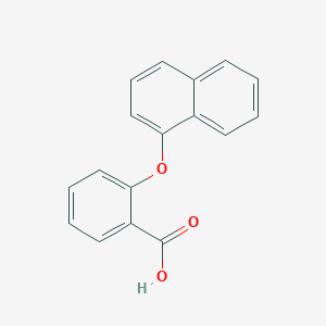 molecular formula C17H12O3 B2569614 2-(萘-1-yloxy)苯甲酸 CAS No. 613669-18-4