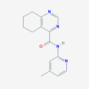 N-(4-Methylpyridin-2-yl)-5,6,7,8-tetrahydroquinazoline-4-carboxamide