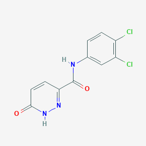 N-(3,4-dichlorophenyl)-6-oxo-1,6-dihydropyridazine-3-carboxamide