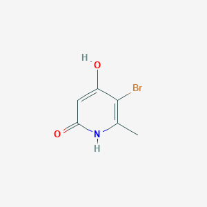 5-Bromo-6-methyl-2,4-pyridinediol