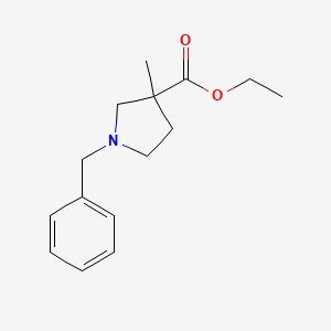 Ethyl 1-benzyl-3-methylpyrrolidine-3-carboxylate