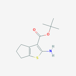tert-butyl 2-amino-5,6-dihydro-4H-cyclopenta[b]thiophene-3-carboxylate