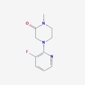 4-(3-Fluoropyridin-2-yl)-1-methylpiperazin-2-one