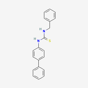 molecular formula C20H18N2S B2569877 1-Benzyl-3-(biphenyl-4-yl)thiourea CAS No. 854644-24-9