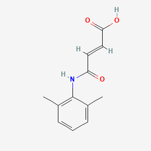 molecular formula C12H13NO3 B2569883 4-(2,6-Dimethylanilino)-4-oxobut-2-enoic acid CAS No. 198220-53-0; 31460-31-8