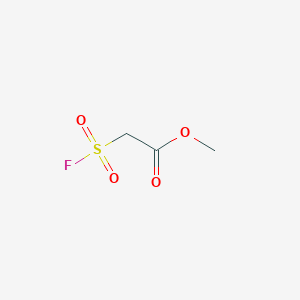 molecular formula C3H5FO4S B2570047 Methyl 2-(fluorosulfonyl)acetate CAS No. 41505-91-3