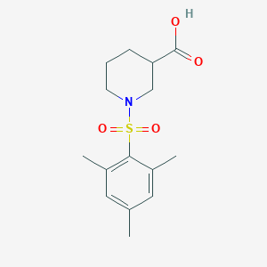 1-(Mesitylsulfonyl)piperidine-3-carboxylic acid