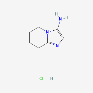 5,6,7,8-Tetrahydroimidazo[1,2-a]pyridin-3-amine hydrochloride