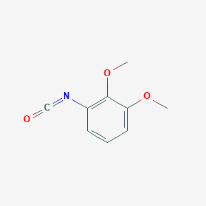 molecular formula C9H9NO3 B2570171 1-Isocyanato-2,3-dimethoxybenzene CAS No. 78645-88-2