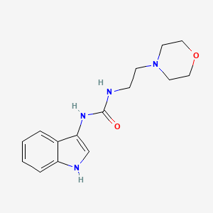 1-(1H-indol-3-yl)-3-(2-morpholinoethyl)urea