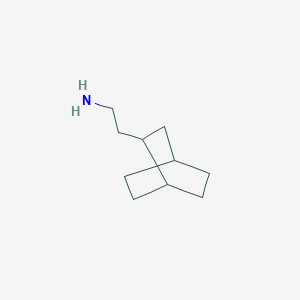 molecular formula C10H19N B2570218 2-(双环[2.2.2]辛烷-2-基)乙胺 CAS No. 1781639-39-1