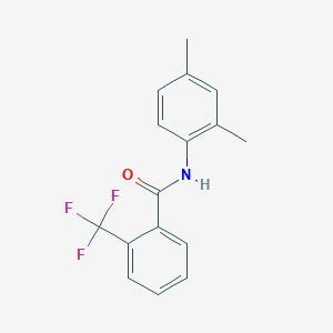 molecular formula C16H14F3NO B257030 n-(2,4-Dimethylphenyl)-2-(trifluoromethyl)benzamide 