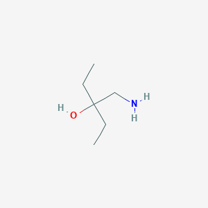 molecular formula C6H15NO B2570303 3-(氨甲基)戊烷-3-醇 CAS No. 57728-32-2