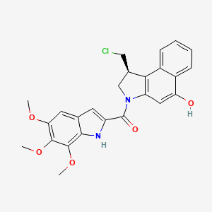 molecular formula C25H23ClN2O5 B2570734 Duocarmycin TM CAS No. 157922-77-5