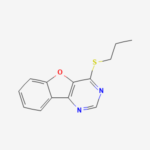 4-(Propylthio)benzofuro[3,2-d]pyrimidine