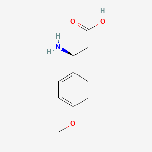 molecular formula C10H13NO3 B2570896 (S)-3-amino-3-(4-methoxyphenyl)propanoic acid CAS No. 131690-56-7; 131690-57-8