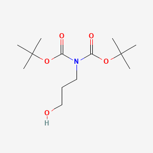 tert-butyl N-[(tert-butoxy)carbonyl]-N-(3-hydroxypropyl)carbamate