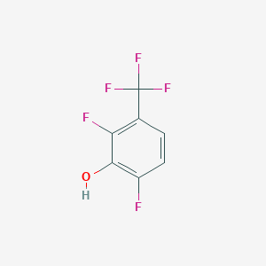 molecular formula C7H3F5O B2570908 2,6-Difluoro-3-(trifluoromethyl)phenol CAS No. 2149589-77-3
