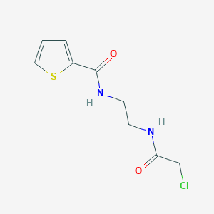 N-[2-[(2-Chloroacetyl)amino]ethyl]thiophene-2-carboxamide