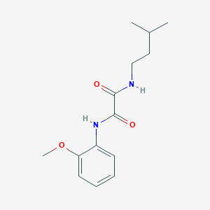 N'-(2-methoxyphenyl)-N-(3-methylbutyl)oxamide