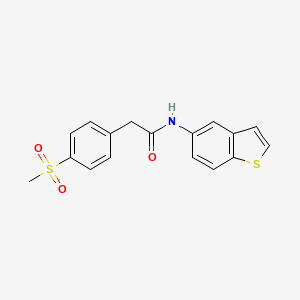 Benzeneacetamide,n-benzo[b]thien-5-yl-4-(methylsulfonyl)-