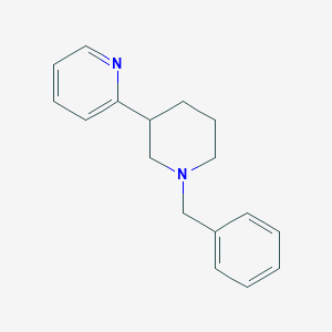 molecular formula C17H20N2 B2570995 2-(1-Benzylpiperidin-3-yl)pyridine CAS No. 861907-77-9