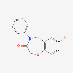 7-bromo-4-phenyl-4,5-dihydro-1,4-benzoxazepin-3(2H)-one