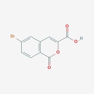 6-Bromo-1-oxo-1H-isochromene-3-carboxylic acid