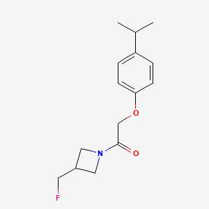 1-(3-(Fluoromethyl)azetidin-1-yl)-2-(4-isopropylphenoxy)ethanone
