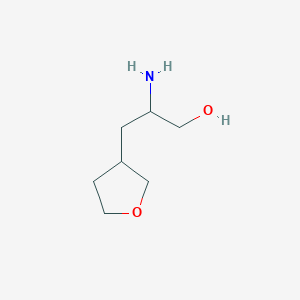 2-Amino-3-(oxolan-3-yl)propan-1-ol
