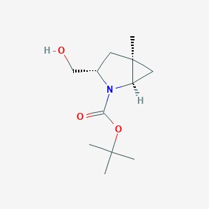 tert-butyl (1R,3S,5R)-3-(hydroxymethyl)-5-methyl-2-azabicyclo[3.1.0]hexane-2-carboxylate